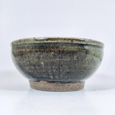 Handmade Green Ceramic Bowl | Vintage Pottery | Medium Bowl | Fruit\Rice | Serving Dish | Snack and Dessert Bowl | Nut Bowl | Candy Dish 