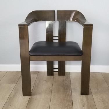 Italian Postmodern Design Accent / Desk Chair . 