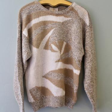 1980's Wool Acrylic Blend Sweater with Original Tags fit S - XL 