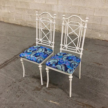LOCAL PICKUP ONLY  --------------- Vintage Metal Chairs 