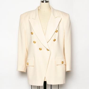 1990s Christian DIOR Blazer Suit Jacket L 