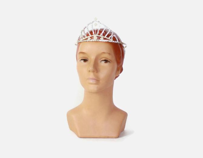 Classic Sparkly Crystal Rhinestone Crown Tiara Wedding Prom Bride's Headband PA 