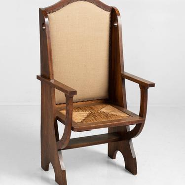 Liberty&#039;s Oak Armchair by Leonard Wyburn
