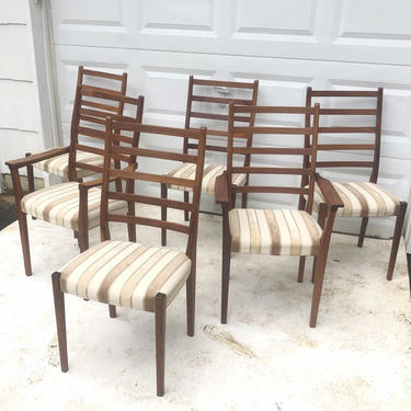 Mid-Century Rosewood Dining Chairs by Svegards Markaryd 