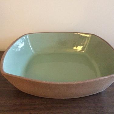 Large Bret Bortner Wabi-Sabi Design Stoneware Bowl 