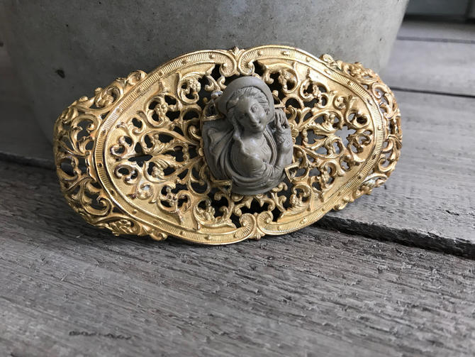 Vintage Manatee Gold Spec Pin Detti Original