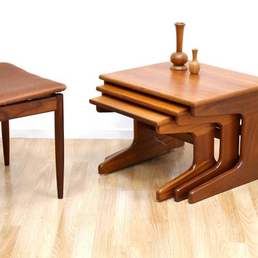 Mid Century Nest Of Tables by Portwood Furniture 
