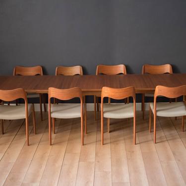 P. Lauritsen & Søn Danish Teak Extension Dining Table by Borge Mogensen by MidcenturyMaddist