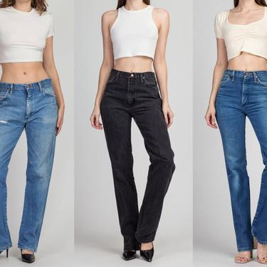 Vintage Wrangler Jeans | All Sizes | Unisex High Waist 70s 80s 90s Made In USA Denim 