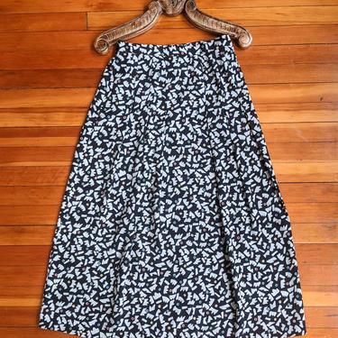 Vintage Black Skirt by BTvintageclothes