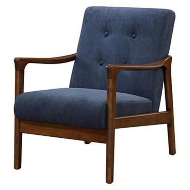 &quot;Nicholas&quot; Accent Chair in Studio Dark Blue