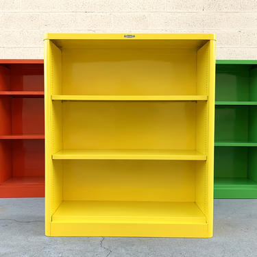 1960s McDowell Craig Tanker Bookcase, Custom Colors Refinished to Order