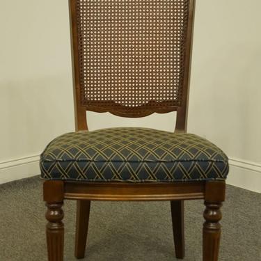 Ethan Allen Classic Manor Solid Maple Cane Back Dining Side Chair 15-6012 