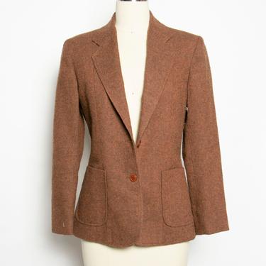1970s Oscar De La Renta Blazer Wool Jacket XS 