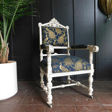 Victorian Peacock Chair
