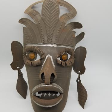 Metal Mexican Mask
