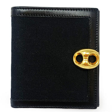 Gucci Black Bi-Fold  Wallet
