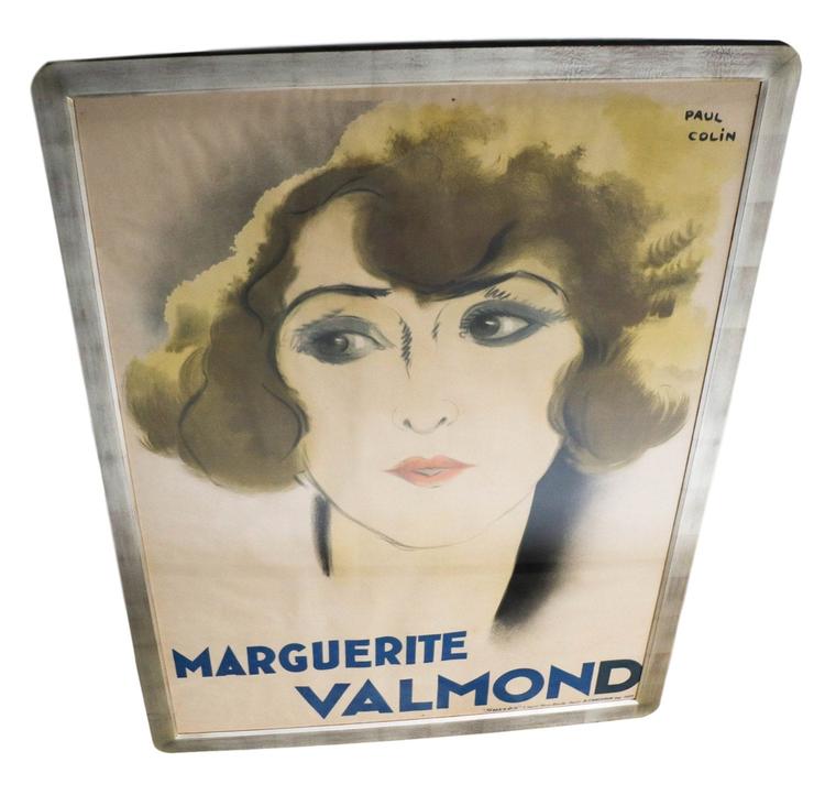 Original French Art Deco Period Poster by Paul Colin 1928 