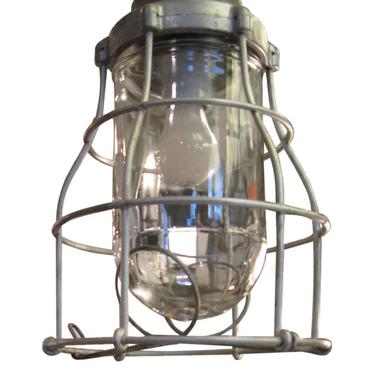 Rewired Steel Nautical Cage Light