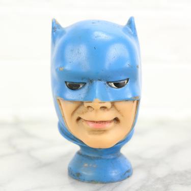 Vinyl Batman Puppet Head, Copyright 1966 by Ideal Toy Corporation 