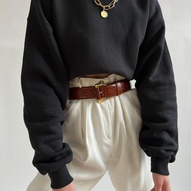 Vintage Faded Black 50/50 Sweatshirt