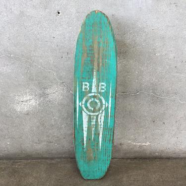 Vintage B/B Green Skateboard