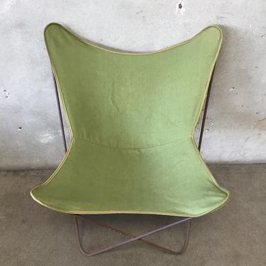 Olive Green Butterfly Chair