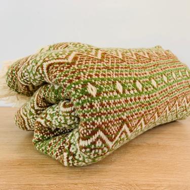 Vintage Amana Wool Blanket by Amana Woolen Mills 