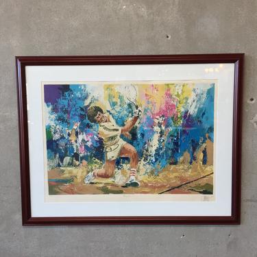 Tennis Player Painting by Marty Hogan
