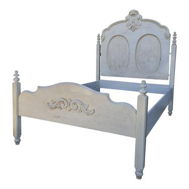COMING SOON - White Shabby Chic Farmhouse Style Painted Double Bedframe