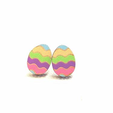 Easter Egg Stud Earrings #3048 
