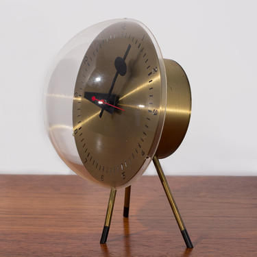 George Nelson Tripod Table Clock 