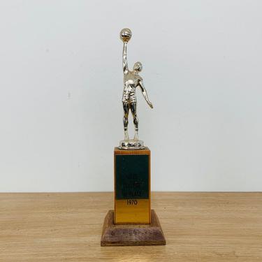 Vintage 1970 Basketball Trophy 