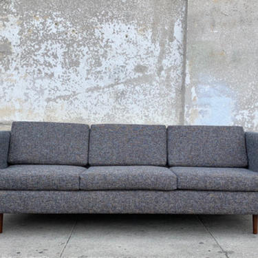 Vintage 1960’s mid century upholstered sofa 