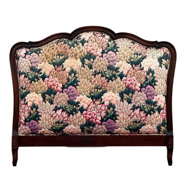 Country French Upholstered Full Size Headboard 
