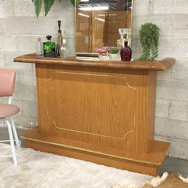 LOCAL PICKUP ONLY -------------- Vintage Wood Bar 