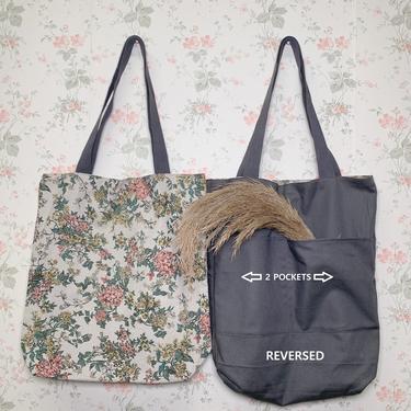 NEW** Reversible Eco Friendly Tote Bag made with 100% Cotton 