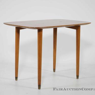 Tapered Leg Side Table