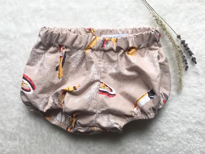 Retro Rocket Baby Bloomers in 3-6 Months 