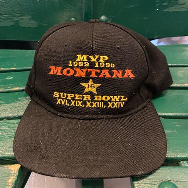 Vintage Joe Montana MVP Snapback