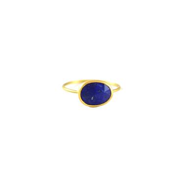 Lapis Oval Ring