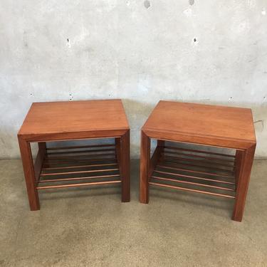 Mid Century Baker End Tables