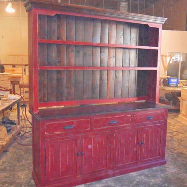 Sideboard, Server, Buffet, Hutch and Buffet, Reclaimed Wood, Vintage, Rustic 