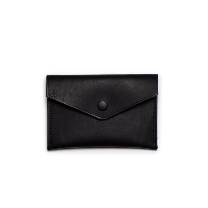 Simple Wallet // Black Leather