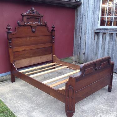 Fabulous Victorian Eastlake Bed