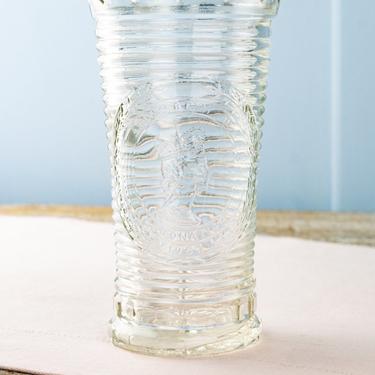 Vintage 1953 Queen Elizabeth II Coronation Glass Vase