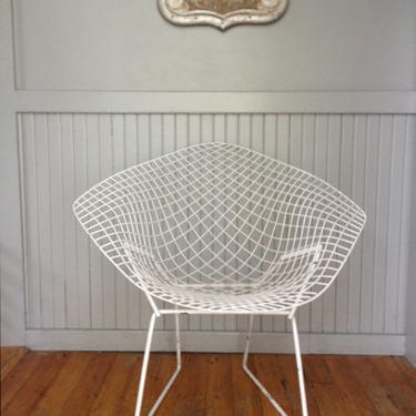 Vintage mid century Bertoia diamond wire chair  ***READ LISTING before purchasing**** 
