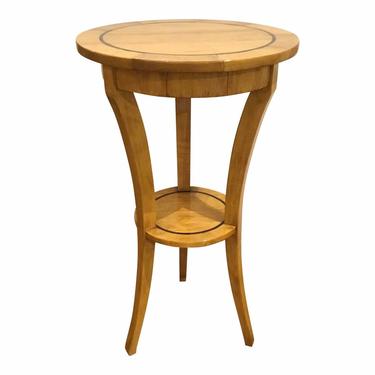 Modern Custom High Top Blonde Wood Bistro Table