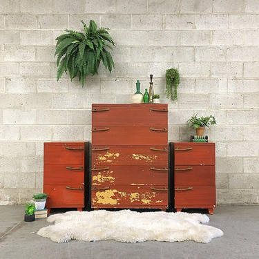 LOCAL PICKUP ONLY-----------Atlas Bureau + 2 Night Stands 