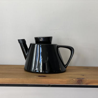 Vintage Black Ikea Varme Teapot 1.8 L 
